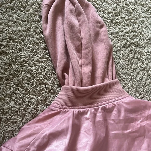 Urban Wear Jacket w/ hoodie and zippers. “Ready for flight”Mens Jacket - Picture 7 of 8